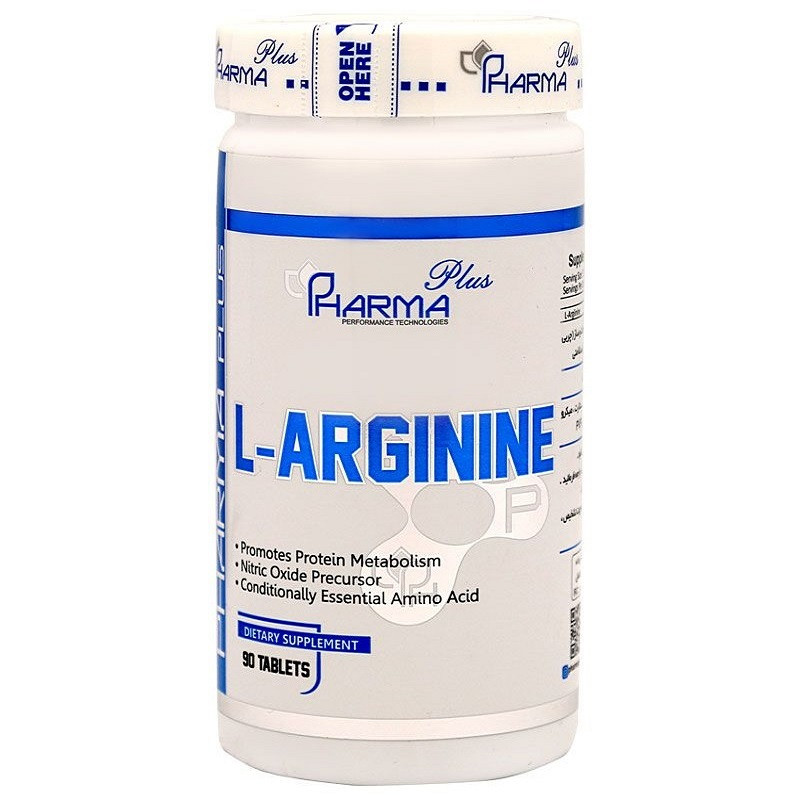 قرص ال آرژنین 1000 میلی گرم فارما پلاس بسته 90 عددی