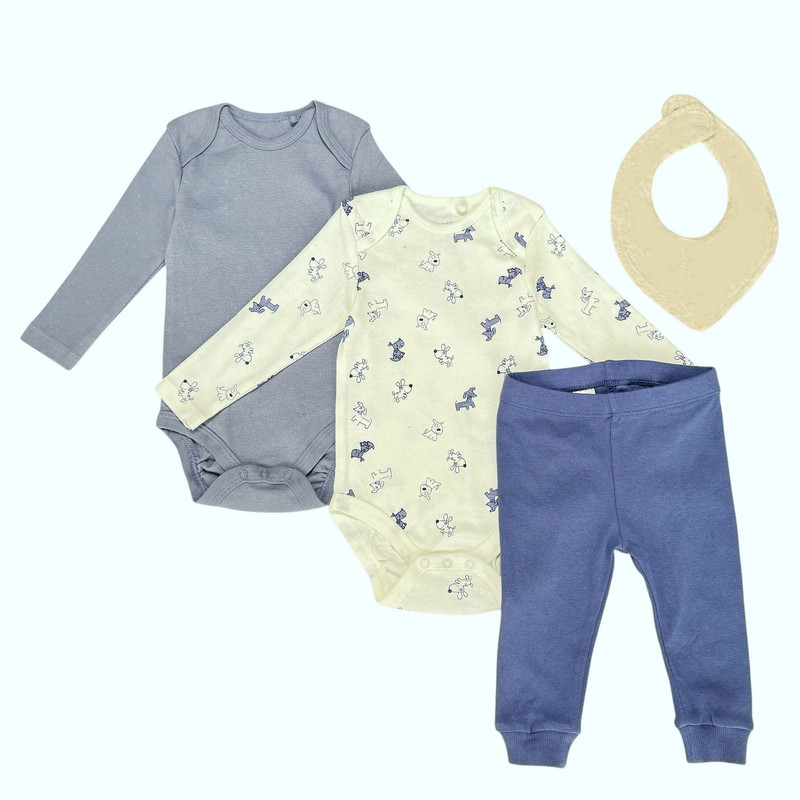 ست 4 تکه لباس نوزادی لوپیلو مدل 880