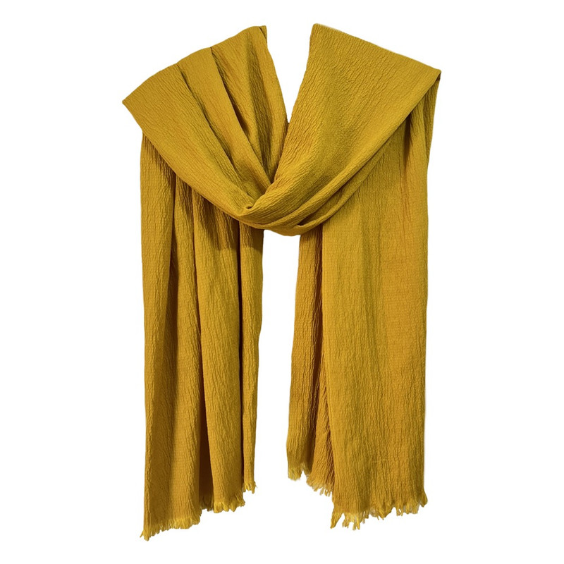 خرید و قیمت شال زنانه مدل پلیسه ریز کد FA