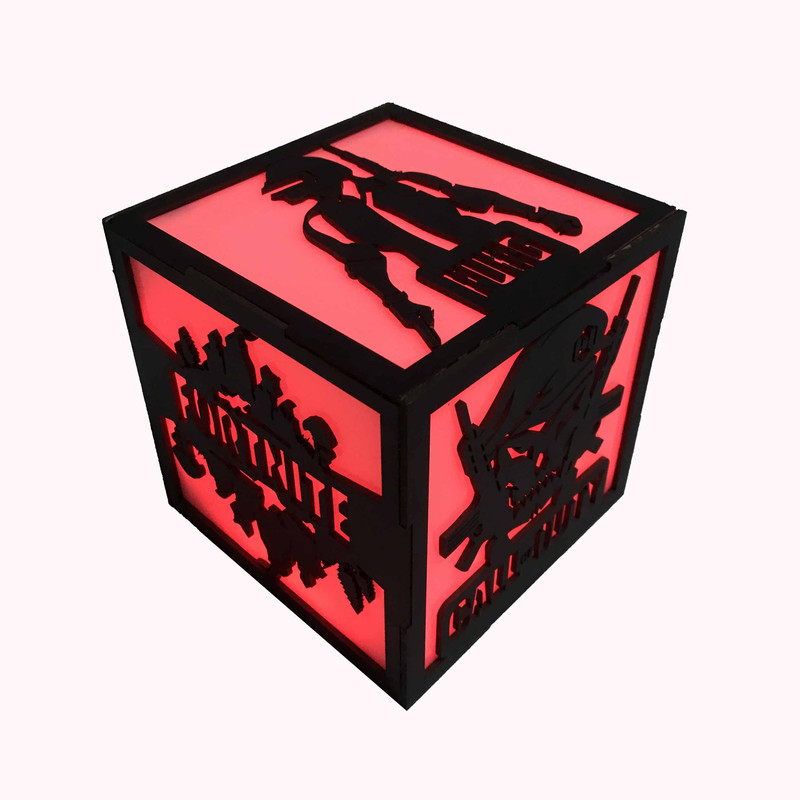 آباژور رومیزی مدل شخصیت های گیمینگ