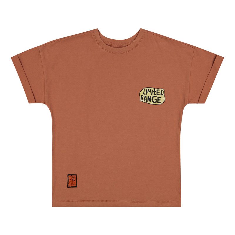 تی شرت آستین کوتاه پسرانه سون پون مدل 1578 رنگ نارنجی