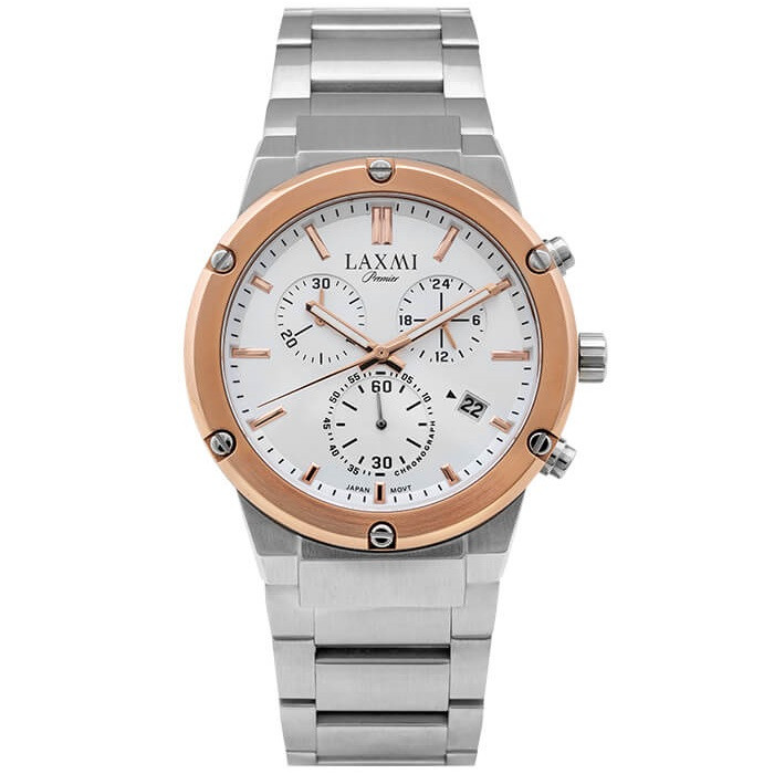 ساعت مچی عقربهای مردانه کوارتز لاکسمی مدل 8125G-5