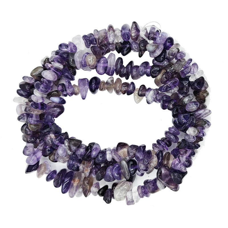 ریسه سنگ آمیتیست رزالیا مدل نامنظم کد AB-169