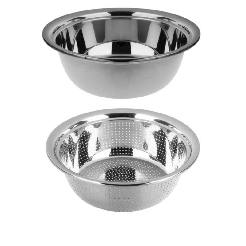 خرید و قیمت ست آبکش و لگن مدل AL40 مجموعه 2 عددی