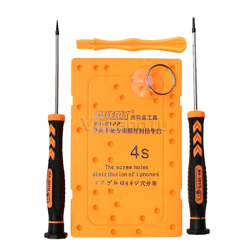 ابزار تعمیرات موبایل جاک می مدل JM-8122 بسته 5 عددی