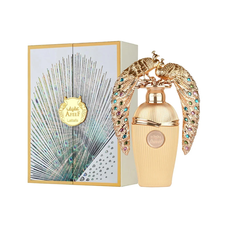 خرید و قیمت ادو پرفیوم زنانه لطافه مدل عفیف با رایحه گرم و شیرین حجم 100 میلی لیتر