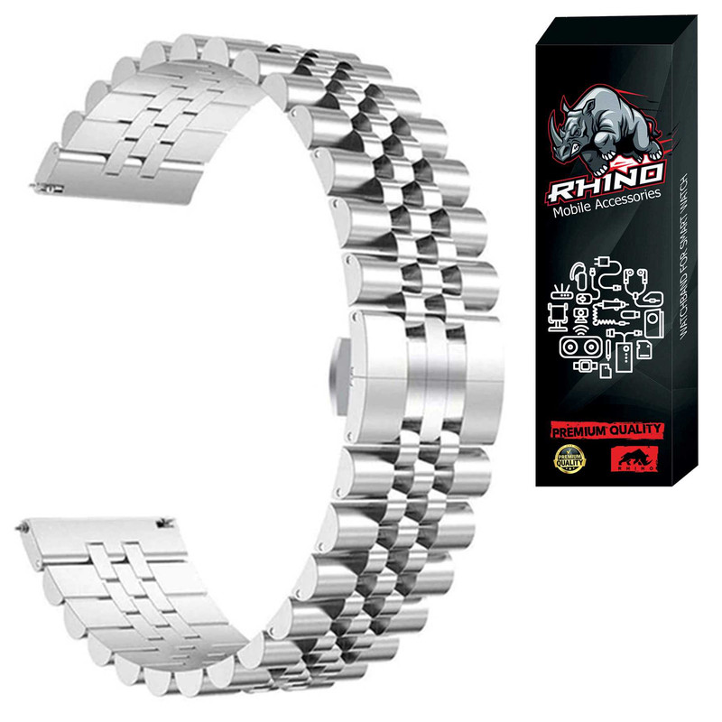 بند راینو مدل 5bead مناسب برای ساعت هوشمند امیزفیت Bip / Bip Lite