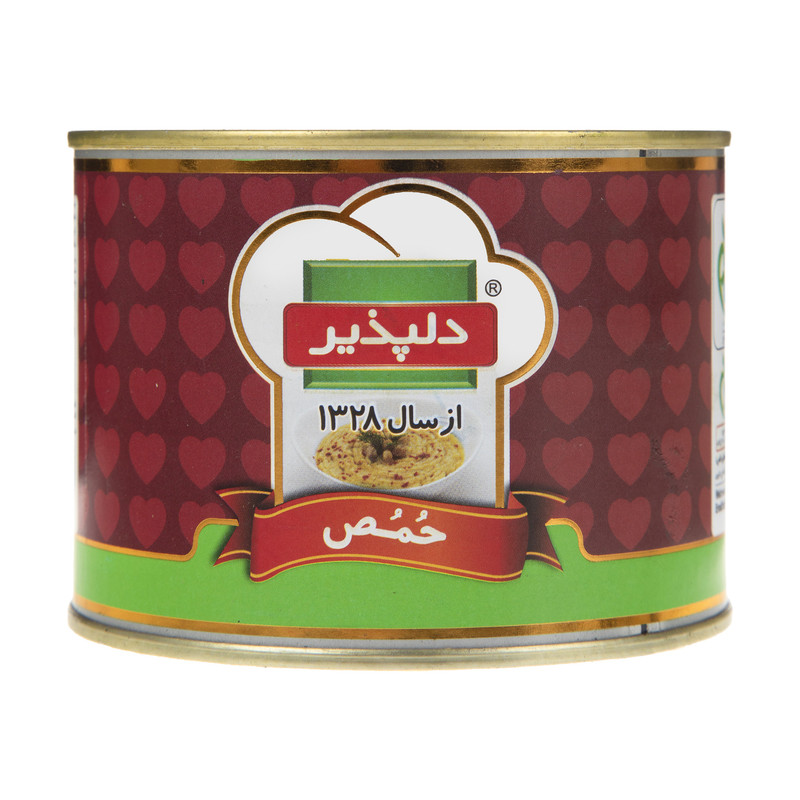 کنسرو حمص دلپذیر مقدار 482 گرم