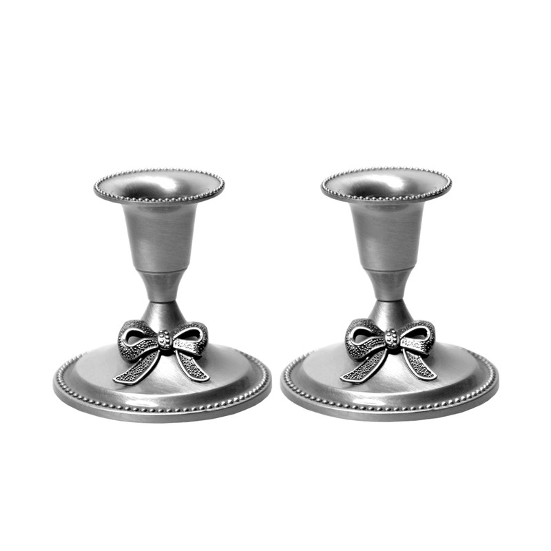 شمعدان مدل پاپیون بسته دو عددی