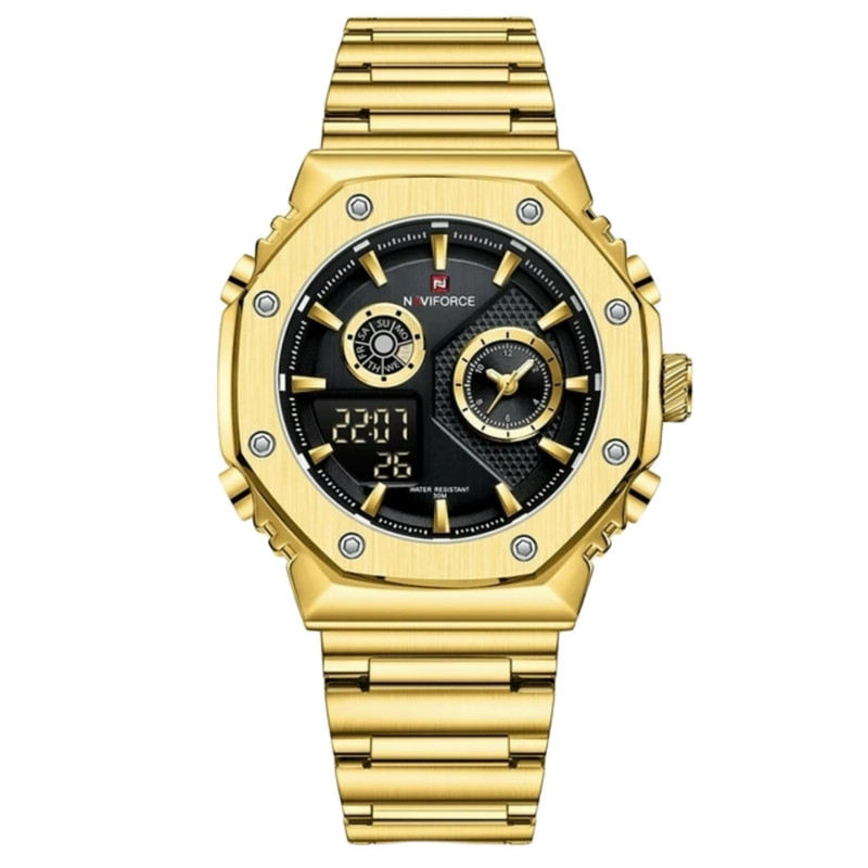 ساعت مچی عقربهای مردانه نیوی فورس مدل NF9216 G.B