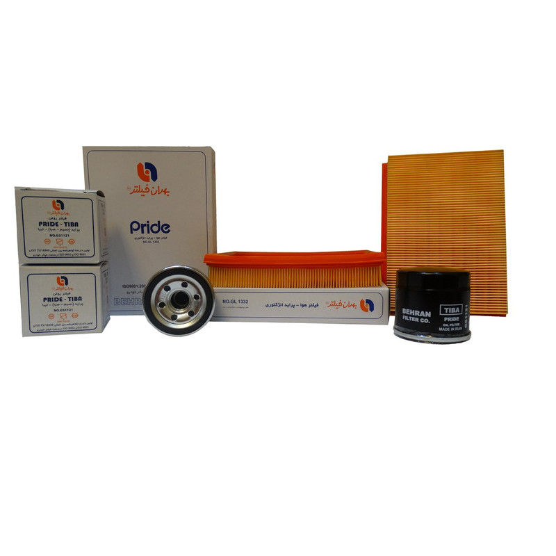 خرید و قیمت فیلتر هوا و فیلتر روغن خودرو بهران فیلتر مدل GL1332 مناسب برای پراید
