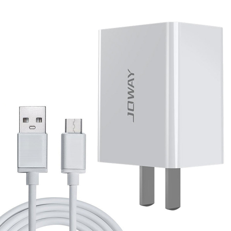 شارژر دیواری جووی مدل JC78 به همراه کابل تبدیل microUSB