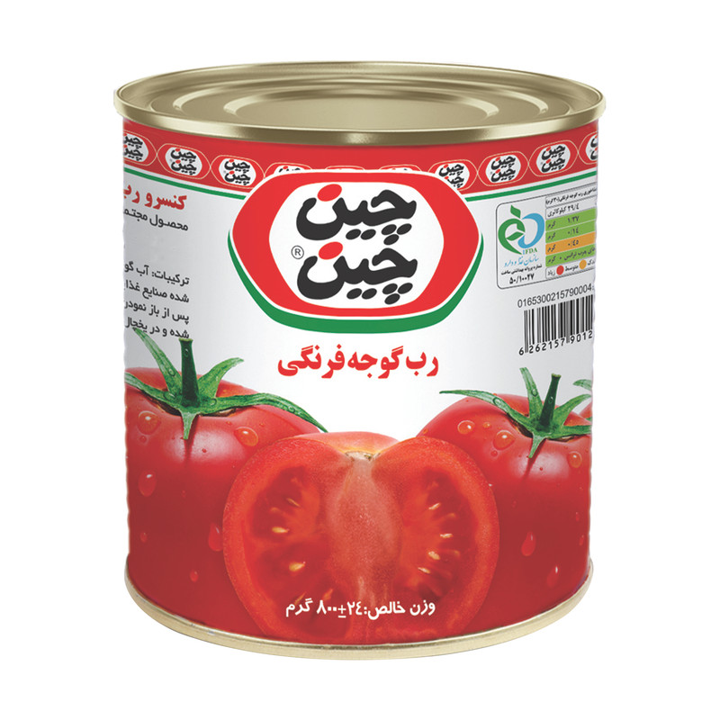 رب گوجه فرنگی چین چین مقدار 800 گرم