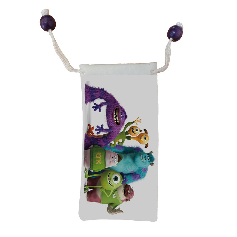 کاور عینک اطلس آبی مدل KE1451 طرح کارتون کارخانه هیولا ها