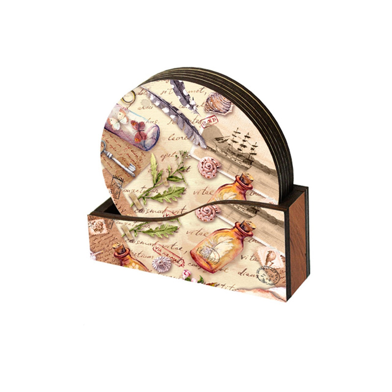 زیر لیوانی تهران جی اف ایکس مدل ZLG4082 بسته 6 عددی