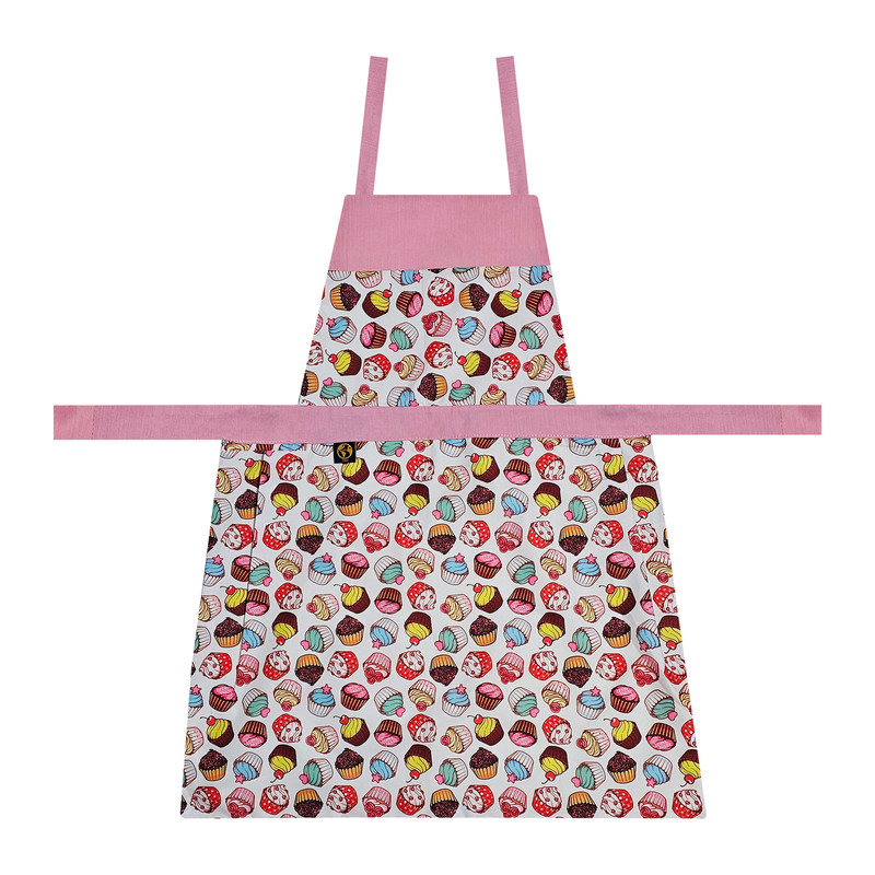 خرید و قیمت پیش بند آشپزخانه سیی مدل کیک و شیرینی کد 1136.25