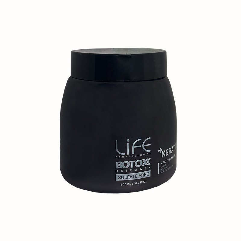 خرید و قیمت ماسک مو لایف مدل کراتین حجم 500 میلی لیتر