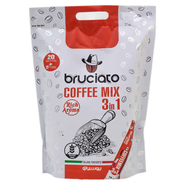 خرید و قیمت کافی میکس بروسیاتو بسته 22 عددی