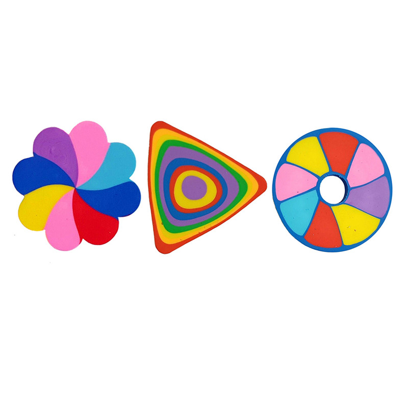 پاک کن مدل رنگین کمان مجموعه 3عددی