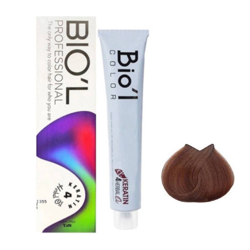 رنگ مو بیول مدل fashion شماره 6af حجم100میلی لیتر رنگ کهربایی