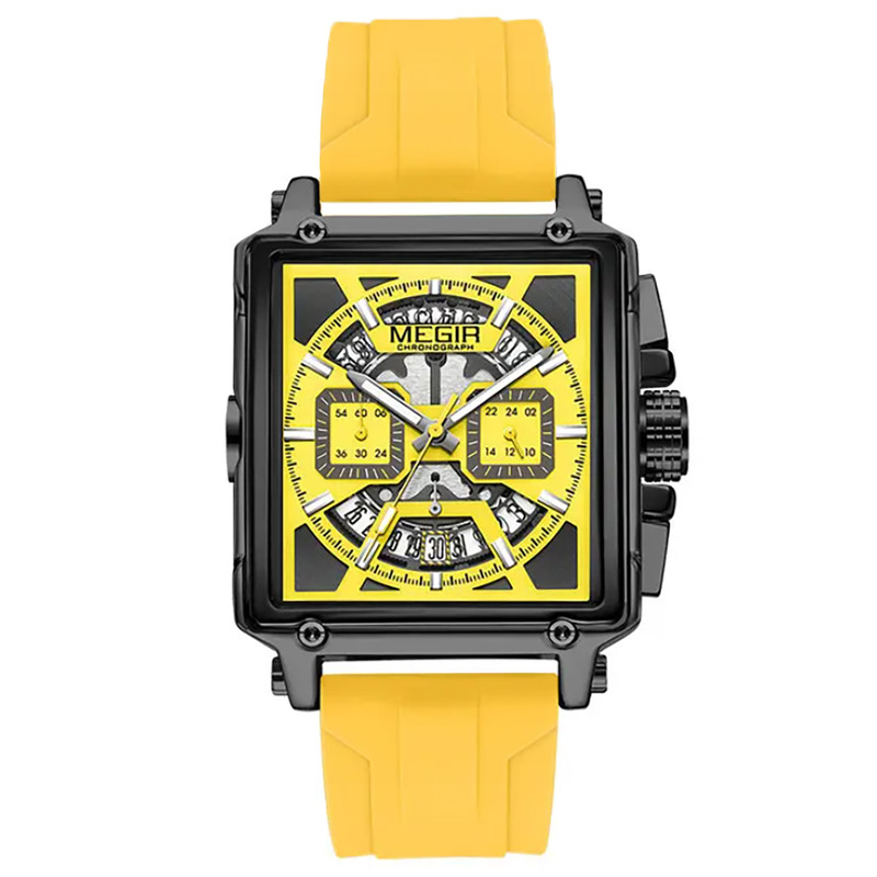 ساعت مچی عقربه ای مگیر مدل MN2233GYG Silicon Professional Edition
