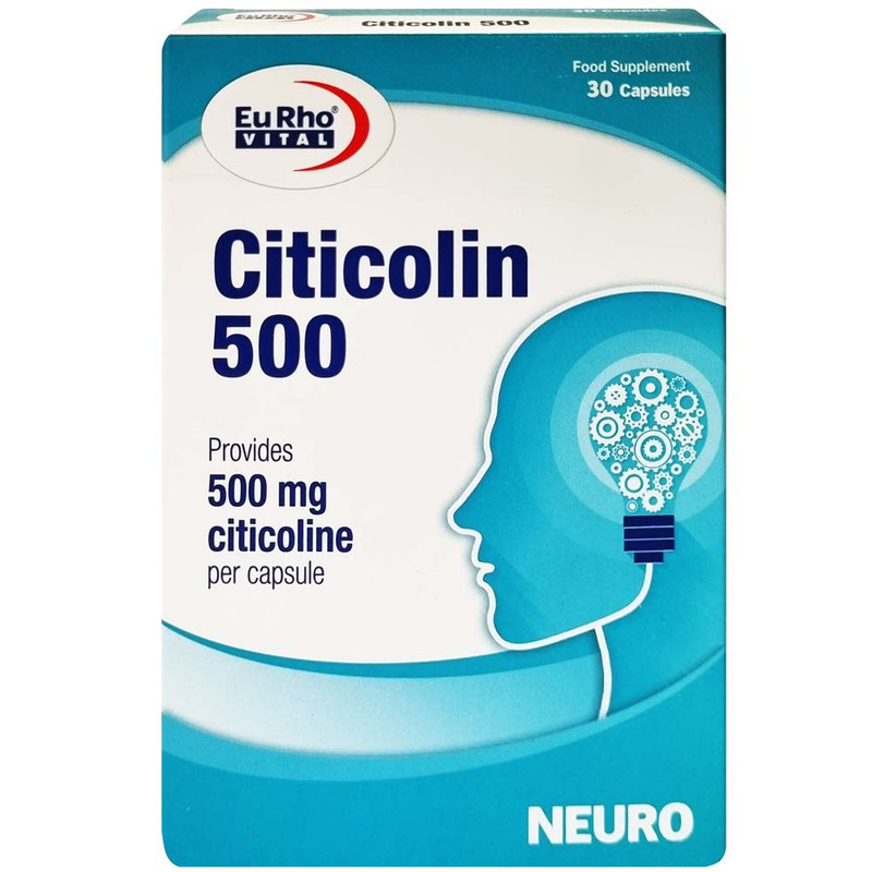 کپسول سیتی کولین یوروویتال - 500 میلی گرم بسته 30 عددی