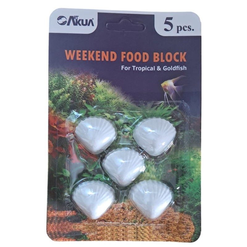 غذای هفتگی ماهی آر تی آکوا مدل gm105 بسته ۵ عددی