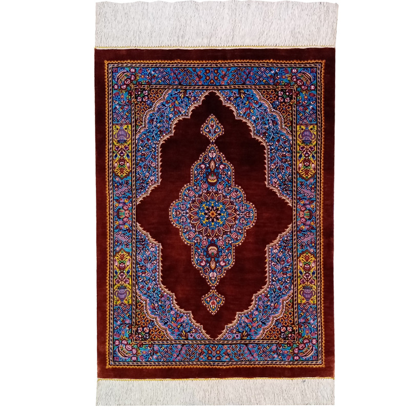 فرش دستبافت نیم متری مدل ترنجی YMM. 20