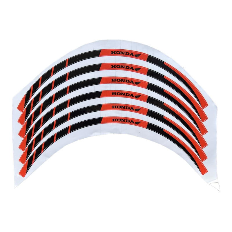 برچسب رینگ موتور سیکلت هوندا مدل mh1 مناسب برای کلیک بسته 12 عددی