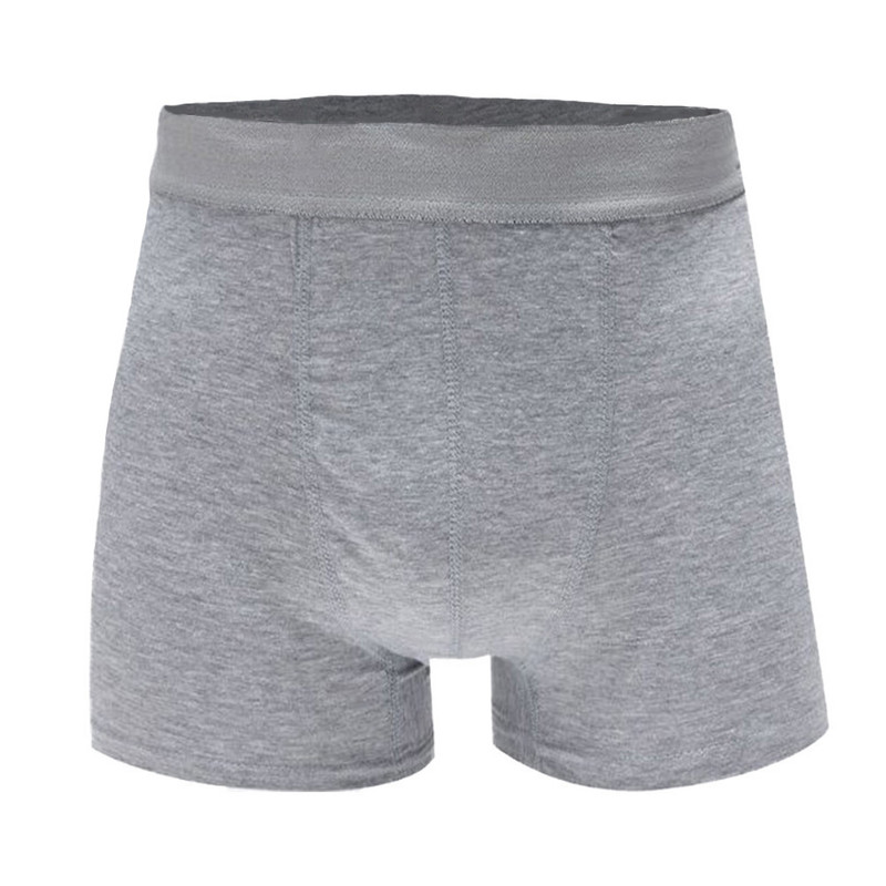 خرید و قیمت شورت مردانه مدل باکسر کد AS1496 رنگ طوسی