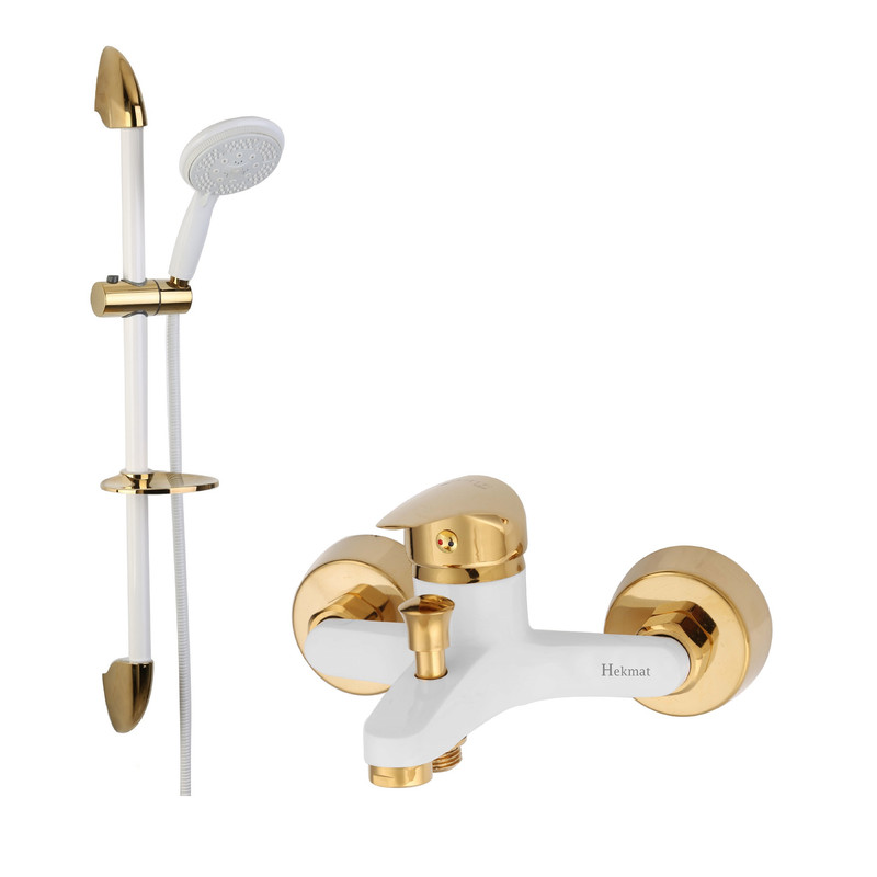 خرید و قیمت شیر حمام حکمت نشان مدل ایتالیا ST به همراه علم دوش