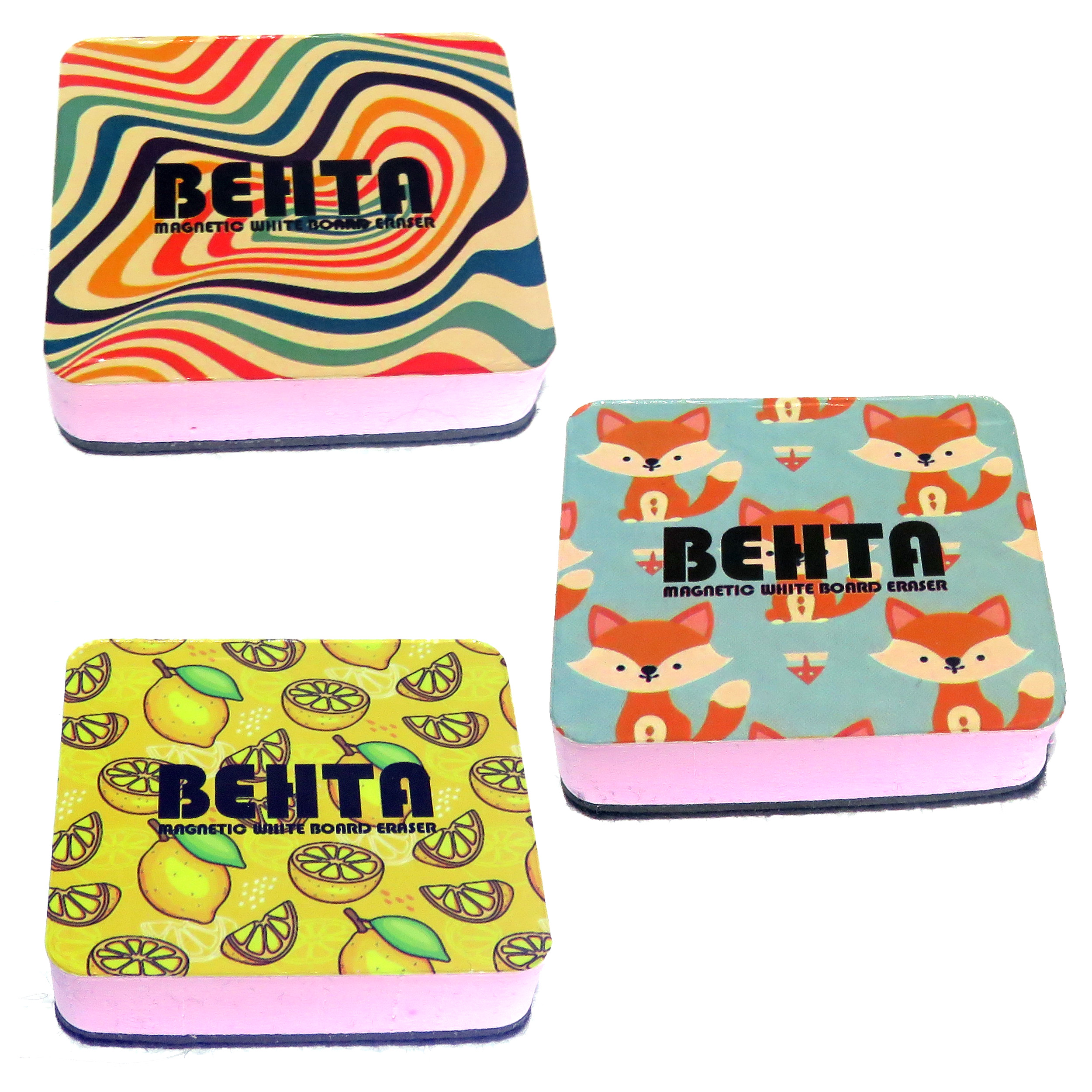 خرید و قیمت تخته پاک کن بهتا مدل مغناطیسی بسته 3 عددی