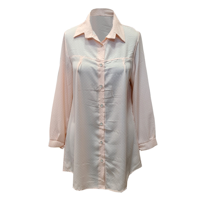 خرید و قیمت تونیک زنانه مدل حریر دکمه دار