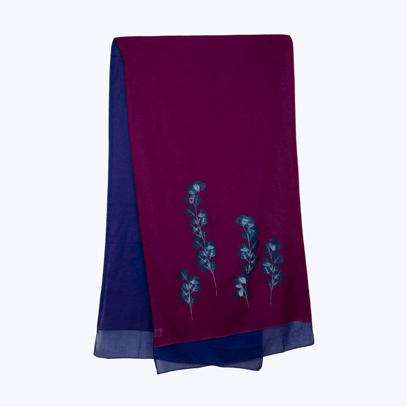 شال زنانه گدار مدل اکالیپتوس