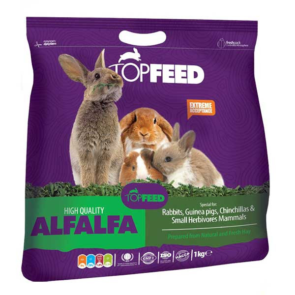 خلک مخصوص جوندگان تاپ فید کد 006 مدل یونجه مقدار 1 کیلوگرم