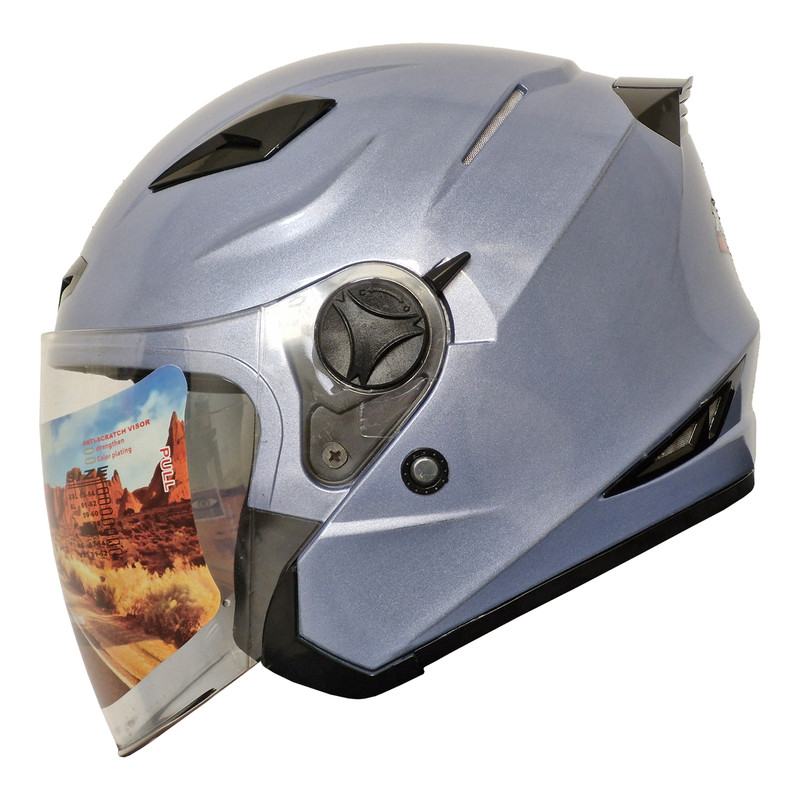 خرید و قیمت کلاه کاسکت رادین پلیمر مدل Radin_Bright_Bluish_purple