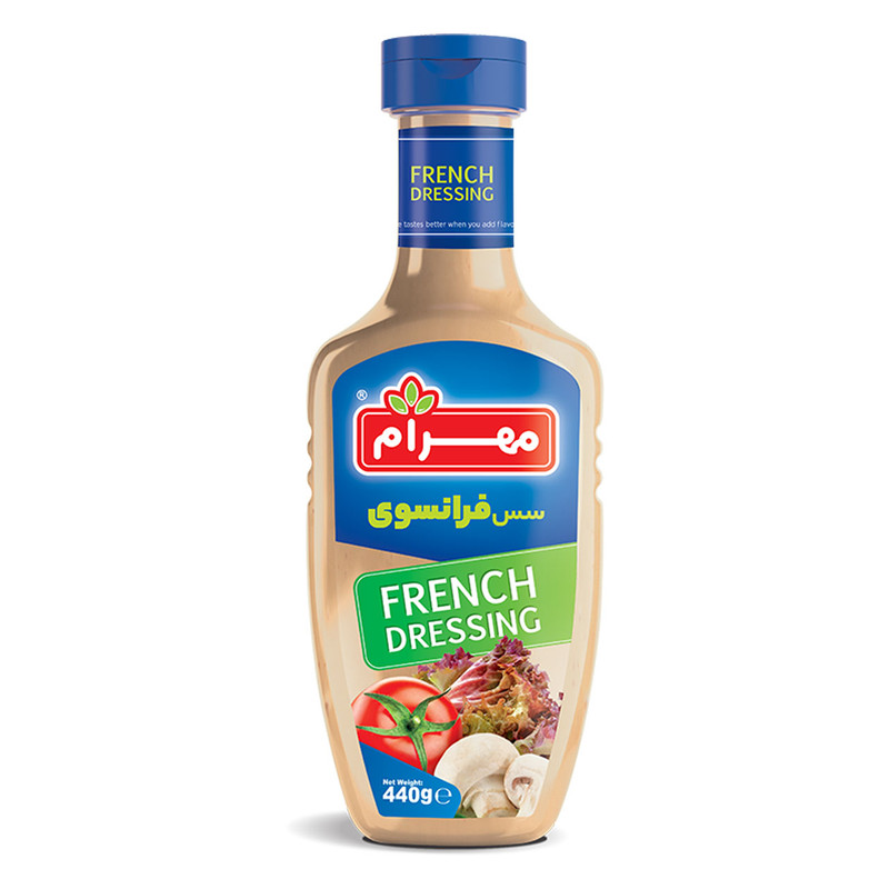 خرید و قیمت سس فرانسوی مهرام - 440 گرم