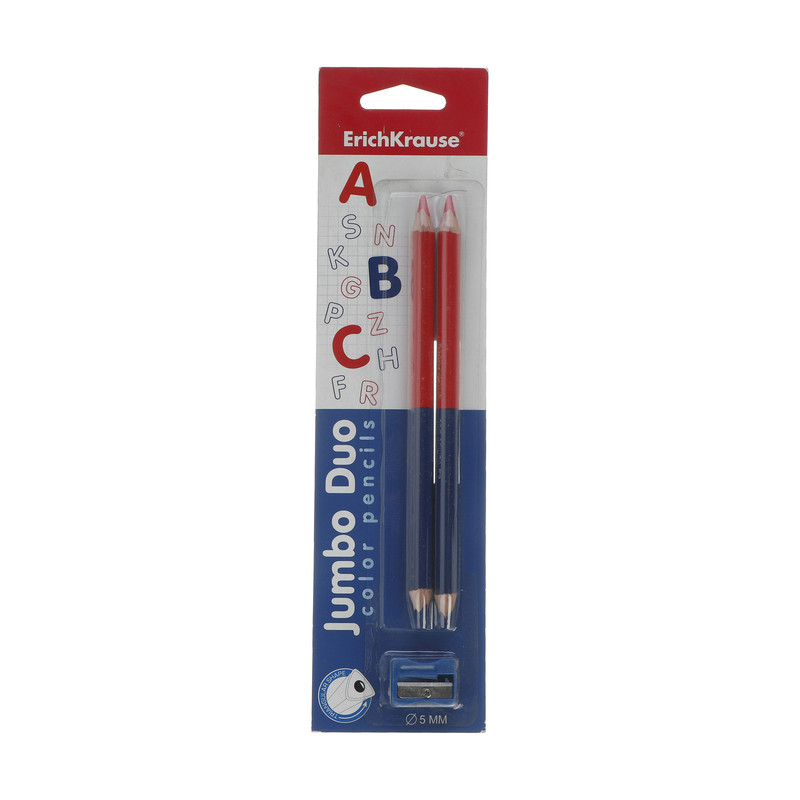 مداد اریک کراوزه مدل EK 34676 بسته 2 عددی به همراه تراش