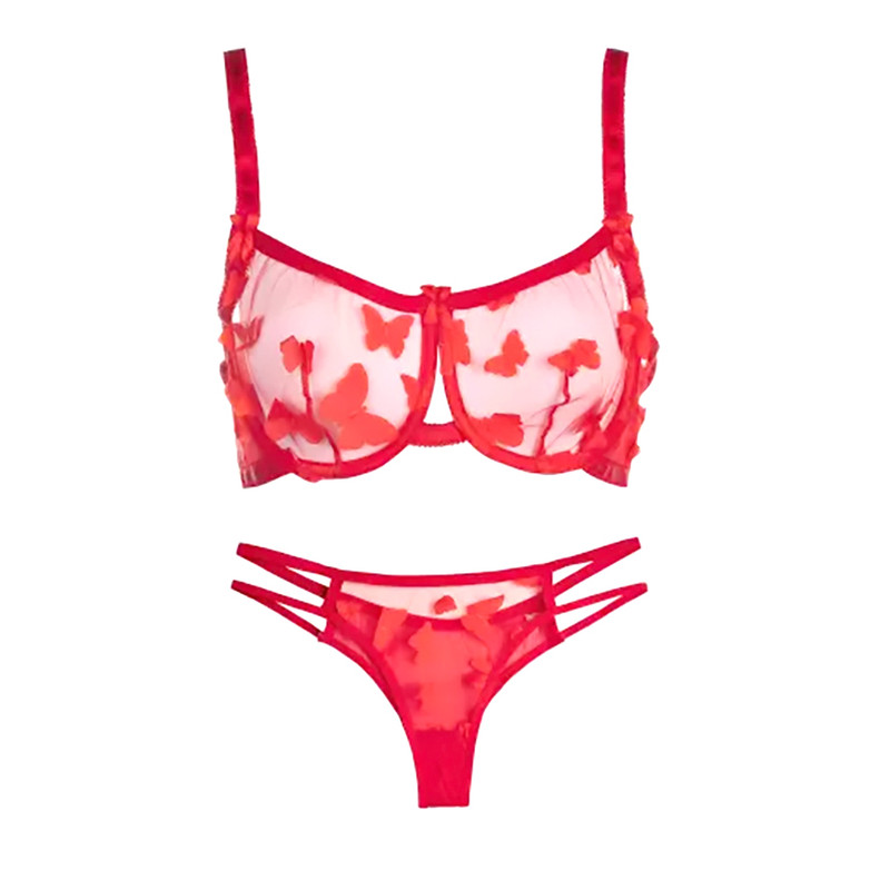 ست شورت و سوتین زنانه مکسوریا مدل پروانه کدNKU MX 00825