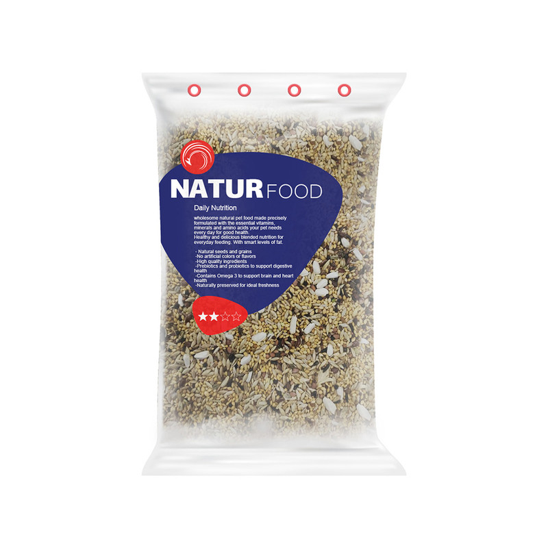 غذای قناری نیچرفود مدل 2 ستاره وزن 1 کیلوگرم