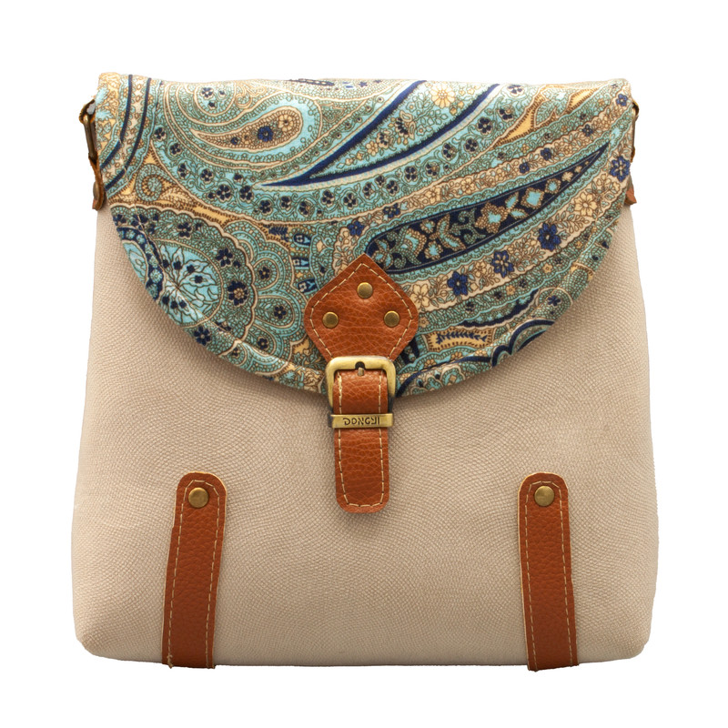 خرید و قیمت کیف دوشی دست دوز زنانه انگشتدونه مدل دریا B501