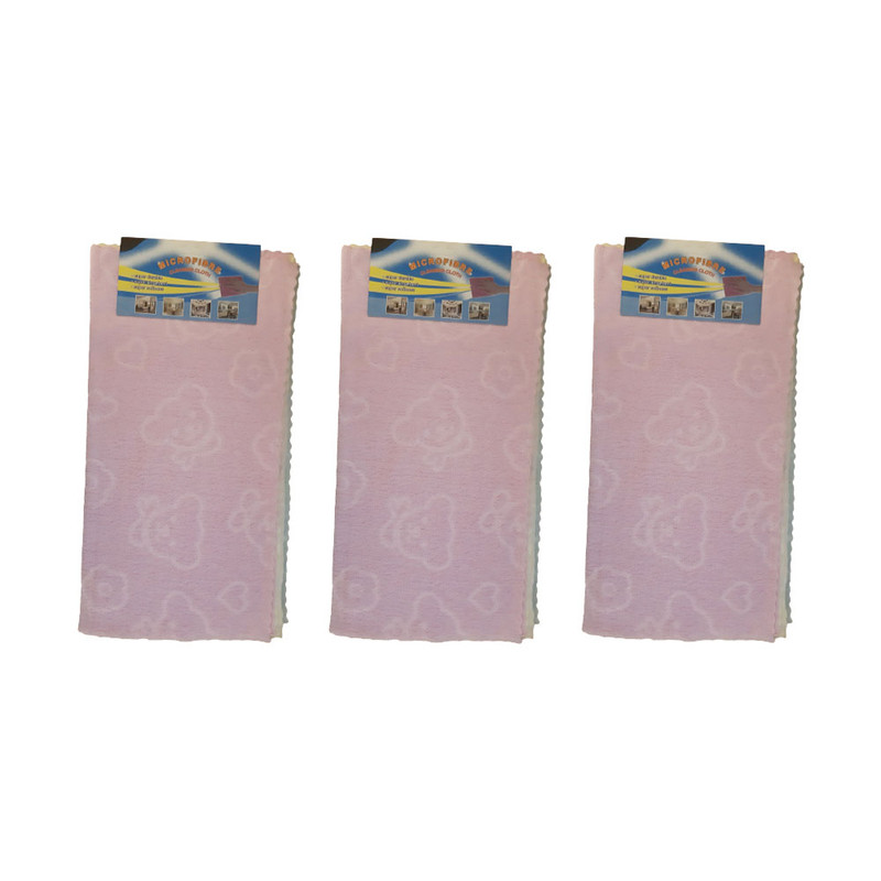 دستمال آشپزخانه مدل عروس سه بسته 3 عددی
