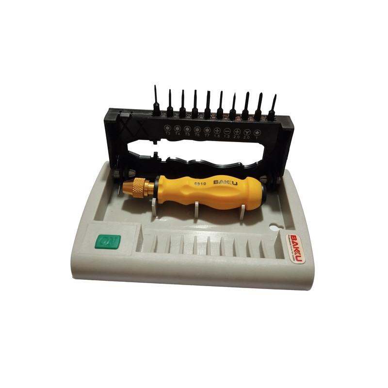 پیچ گوشتی باکو مدل bk6010 مجموعه 11 عددی