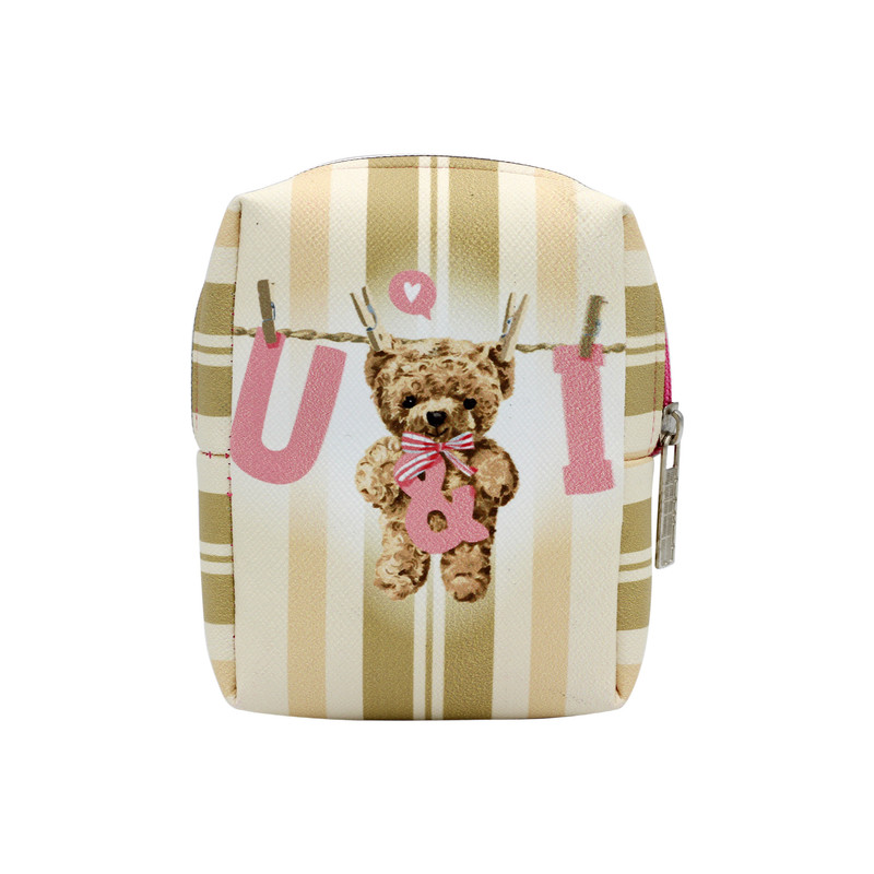 خرید و قیمت کیف لوازم آرایش دخترانه مدل خرس کد A302