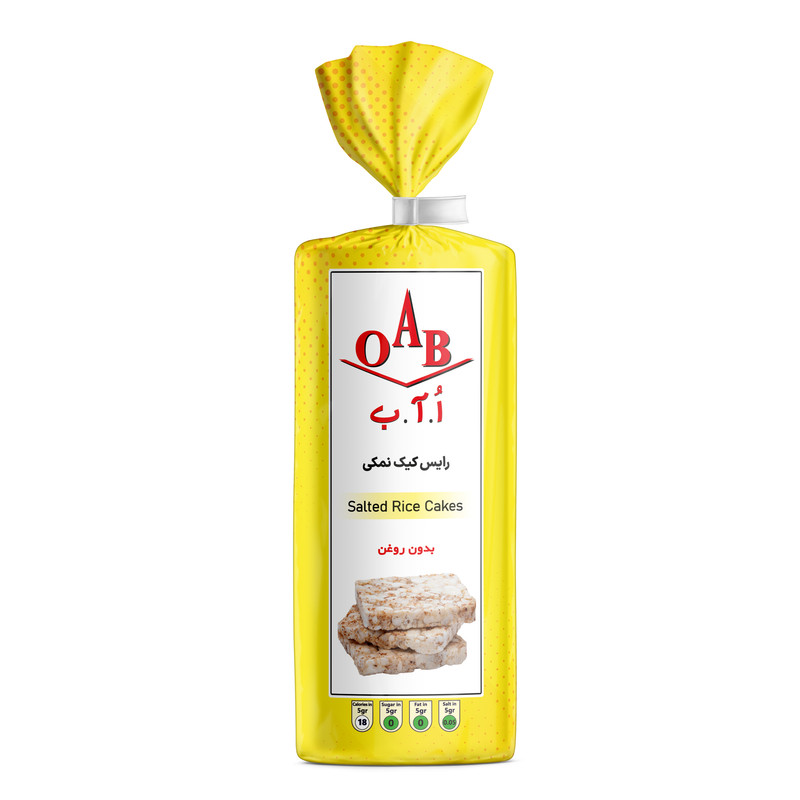 رایس کیک نمکی اُ.آ.ب - 100 گرم