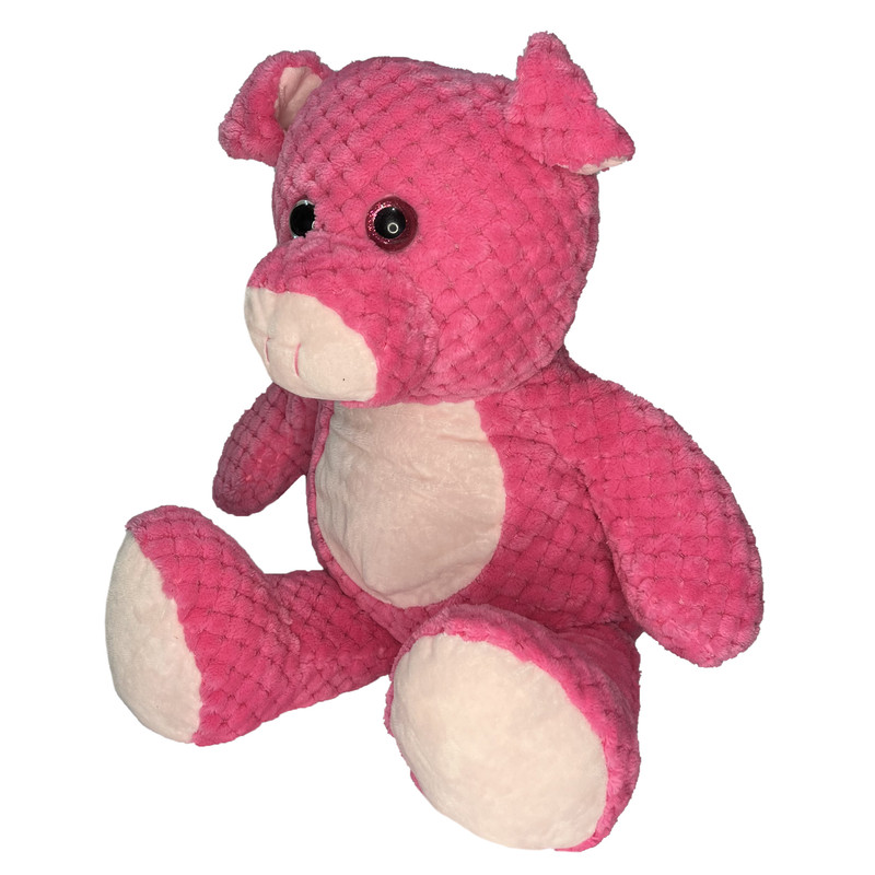عروسک طرح خوک مدل Square Pig کد SZ13/1077 ارتفاع 50 سانتیمتر