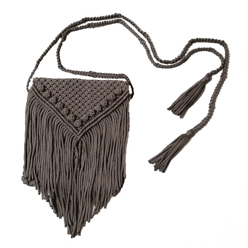 کیف رودوشی دست دوز زنانه هنریسان مدل پیچک