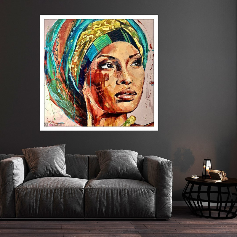 تابلو بکلیت طرح فرهنگ آفریقایی مدل W-S2722