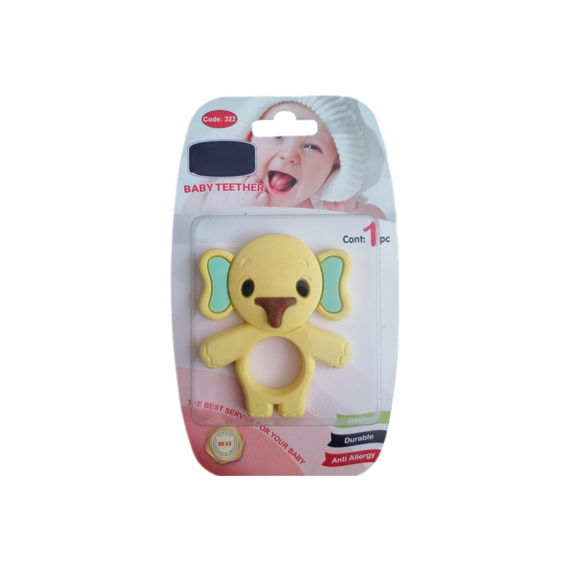 دندان گیر کودک مدل حیوانات فیل