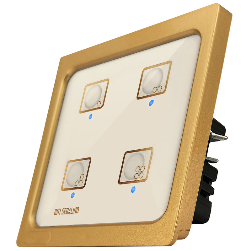 کلید چهار پل گیتی سگالی نو مدل شاینا-گلد